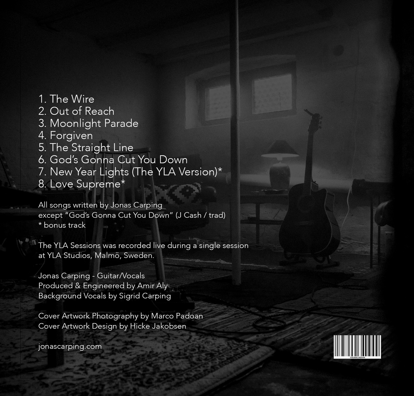 The YLA Sessions - CD with bonus tracks